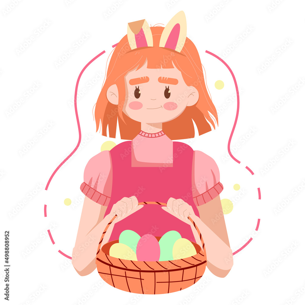 Easter celebration scene set, flat vector isolated illustration. decorated Easter eggs, cake, basket. Easter celebration scene set, flat vector isolated illustration. decorated Easter eggs, cake, basket.