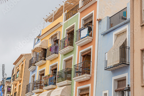 Villajoyosa can boast of being one of the most beautiful towns in Alicante. Colorful houses everywhere. © Óscar