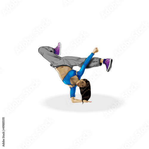 Woman dancer