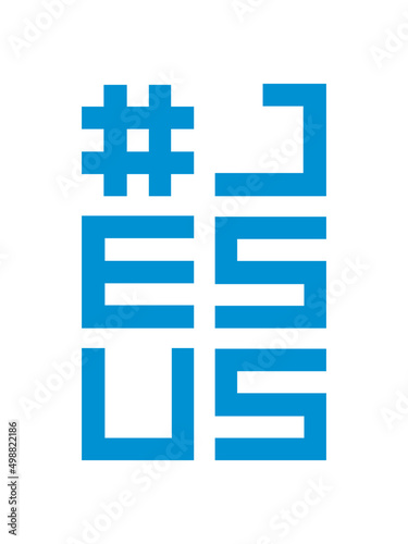 Logo Hashtag Jesus 