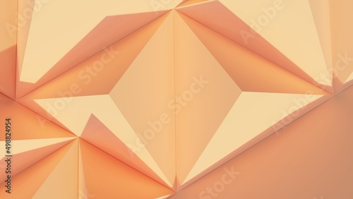 Fototapeta Naklejka Na Ścianę i Meble -  Abstract background triangular pattern of design 3d render