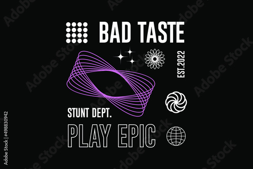Streetwear Urban and Hip Hop for Style Apparel, Clothing Streetwear Design Vector Files