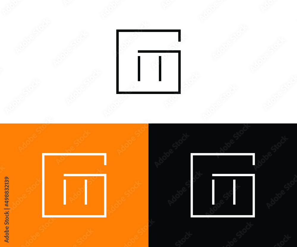 gm logo design gm logo design