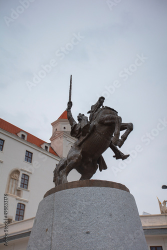 Canvas Print Bratislava, Slovakia.