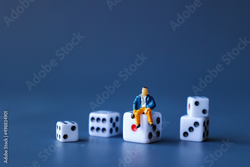 People with Betting and Dice.