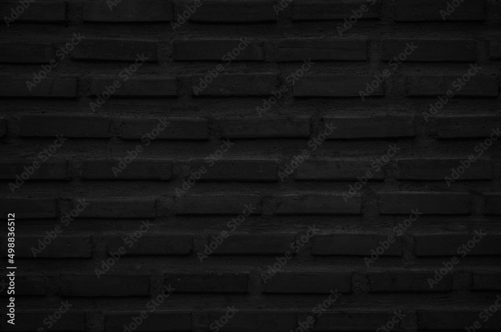 Abstract dark brick wall texture background pattern, Brick wall surface black color decoration. Abstract dark brick wall texture background pattern, Brick wall surface black color decoration.