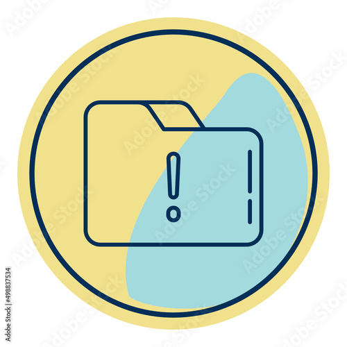 folder and punctuation