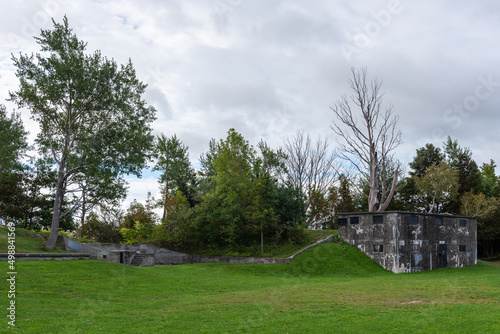 Old fortification in the Point Pleasant Park of the city of Halifax (Nova-Scotia, Canada) © Adrien