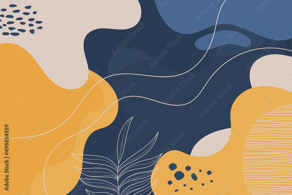 Fototapeta premium Abstract creative backgrounds in minimal trendy style with copy space for text.
