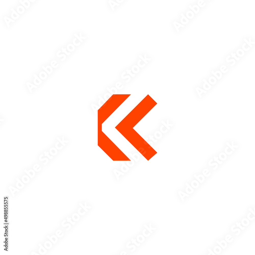 Free Download vector illustration of an arrow in the left direction kite logo vector - GFXLoad