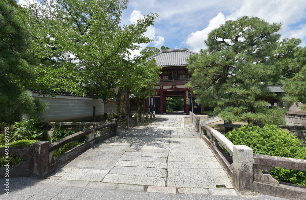 本法寺　仁王門　京都市上京区