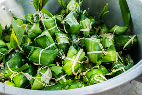 Traditional Thai food style (Khao Tom Mat)