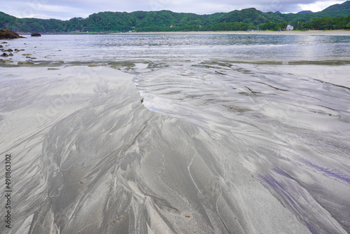 Yumigahama beach in Shimoda, Japan photo