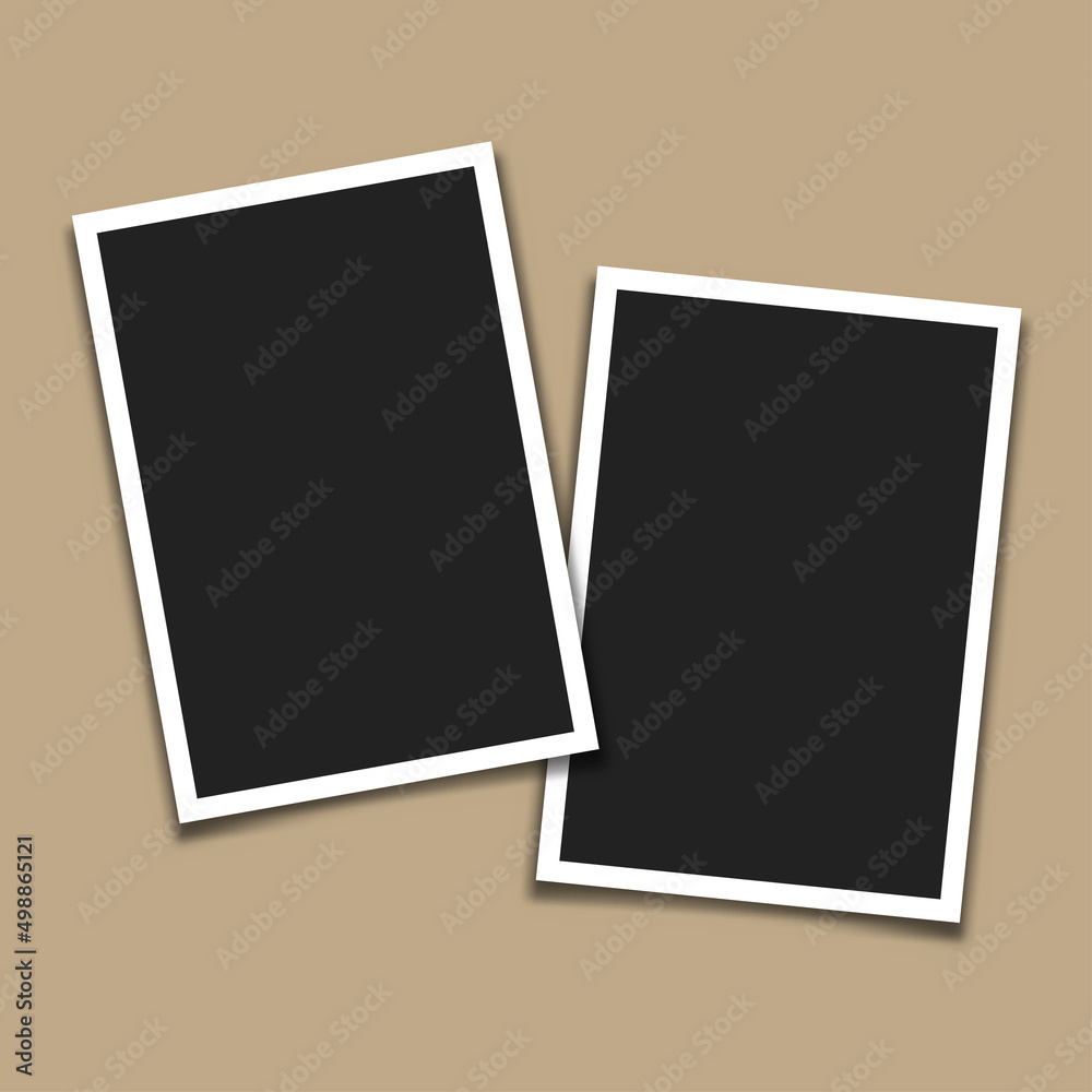 Photo frame isolated on transparent background Photo frame isolated on transparent background