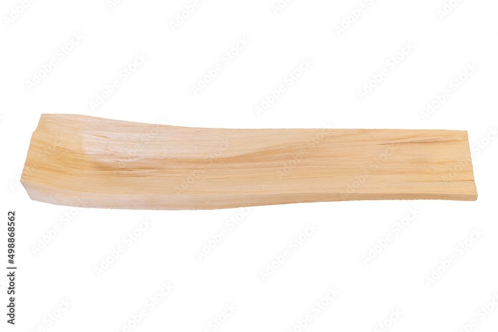 A piece of firewood isolated on a white background A piece of firewood isolated on a white background