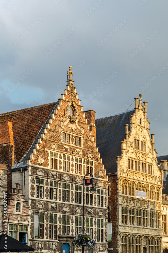 Flemish architecture in Ghent, Belgium Flemish architecture in Ghent, Belgium