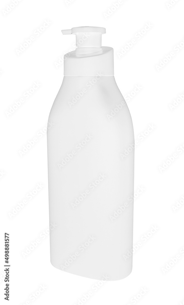cream pump bottle isolated on white background cream pump bottle isolated on white background
