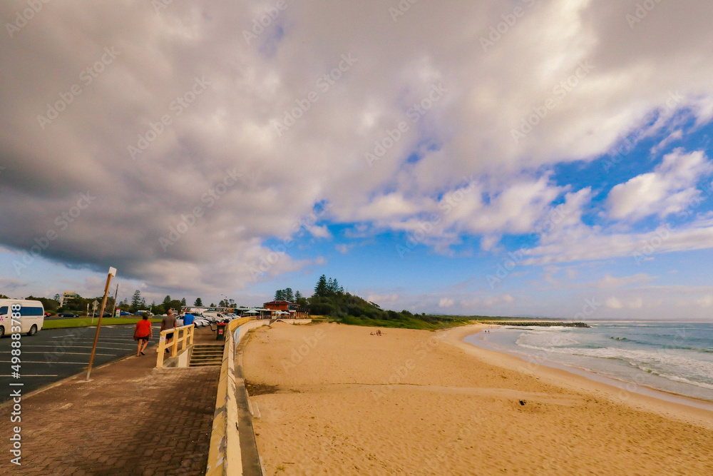 Early morning at Forster Beach, NSW Australia Early morning at Forster Beach, NSW Australia