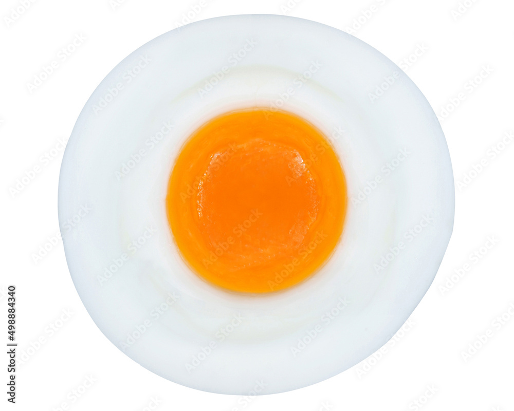 undercooked fried egg isolated on white background undercooked fried egg isolated on white background