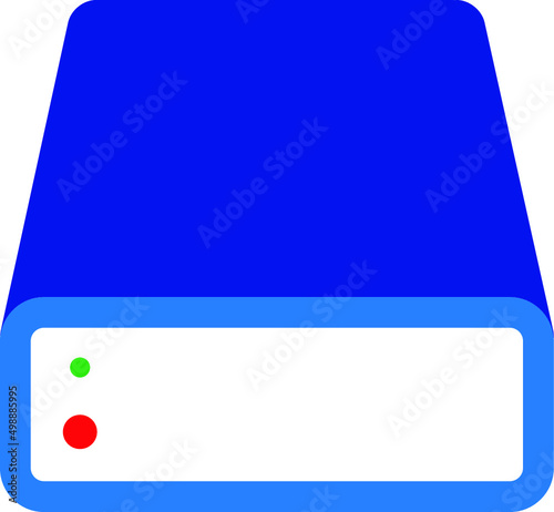 External hard disk icon