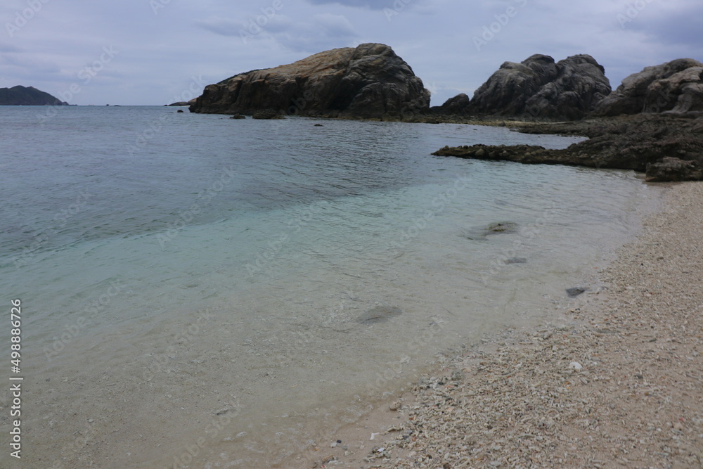 島、海岸、磯