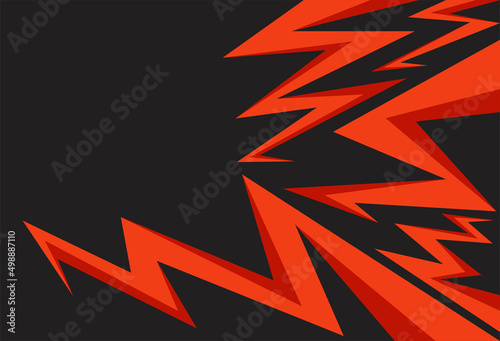 Abstract background with various lightning pattern and with some copy space area