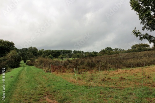 Naturlandschaft bei Karben in Hessen photo