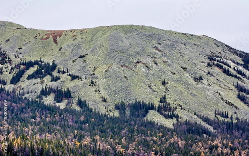 Southern Urals. Kurumnik on the slope of Mount Iremel. photo