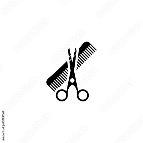 barbershop icon vector design templates