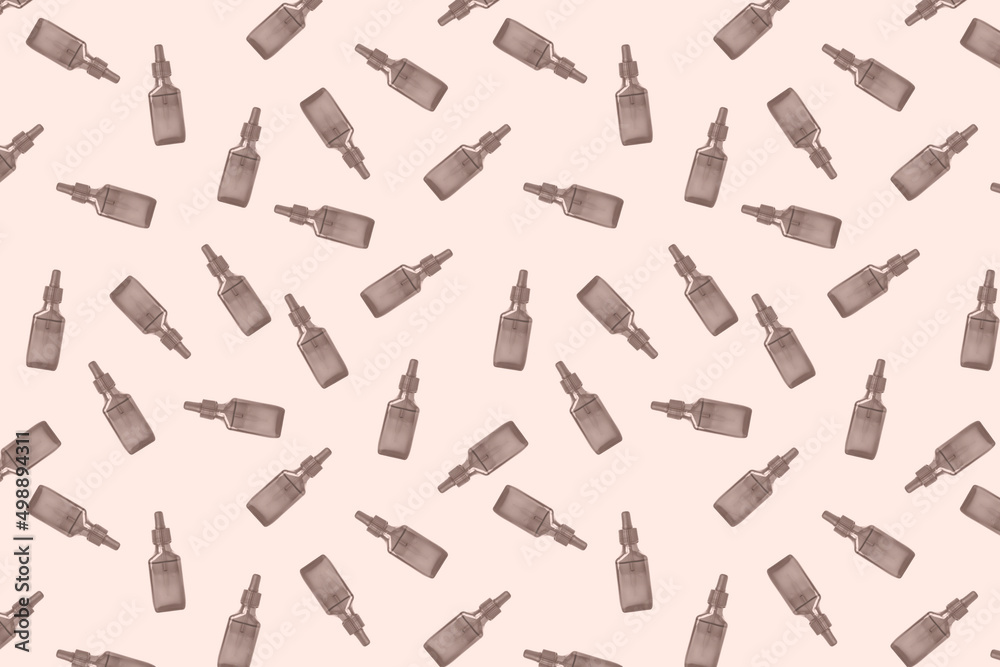 Glass jar seamless pattern on white background. Glass jar seamless pattern on white background.