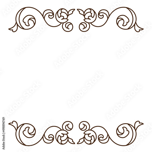 オーナメント 装飾 飾り シンプル ラインアート 背景なし