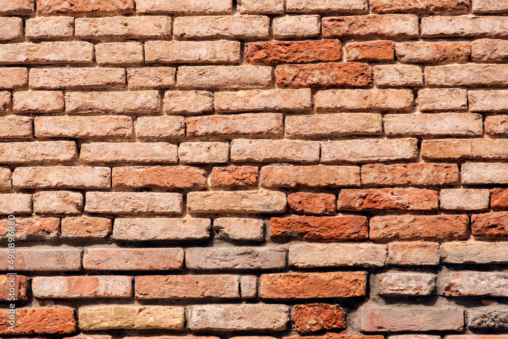 Red brick wall grunge texture background Red brick wall grunge texture background