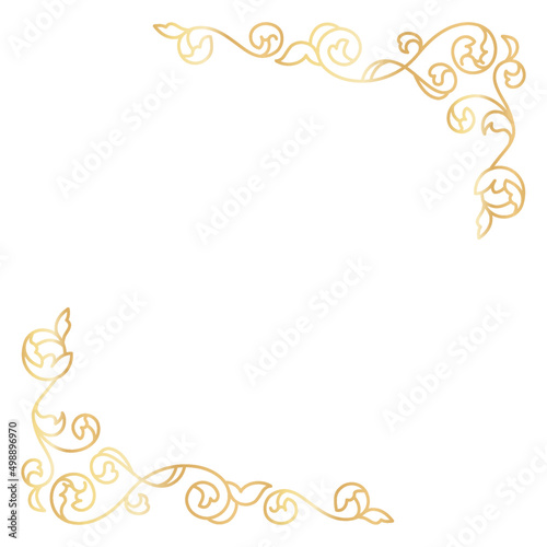 オーナメント 装飾 飾り シンプル ラインアート 背景なし