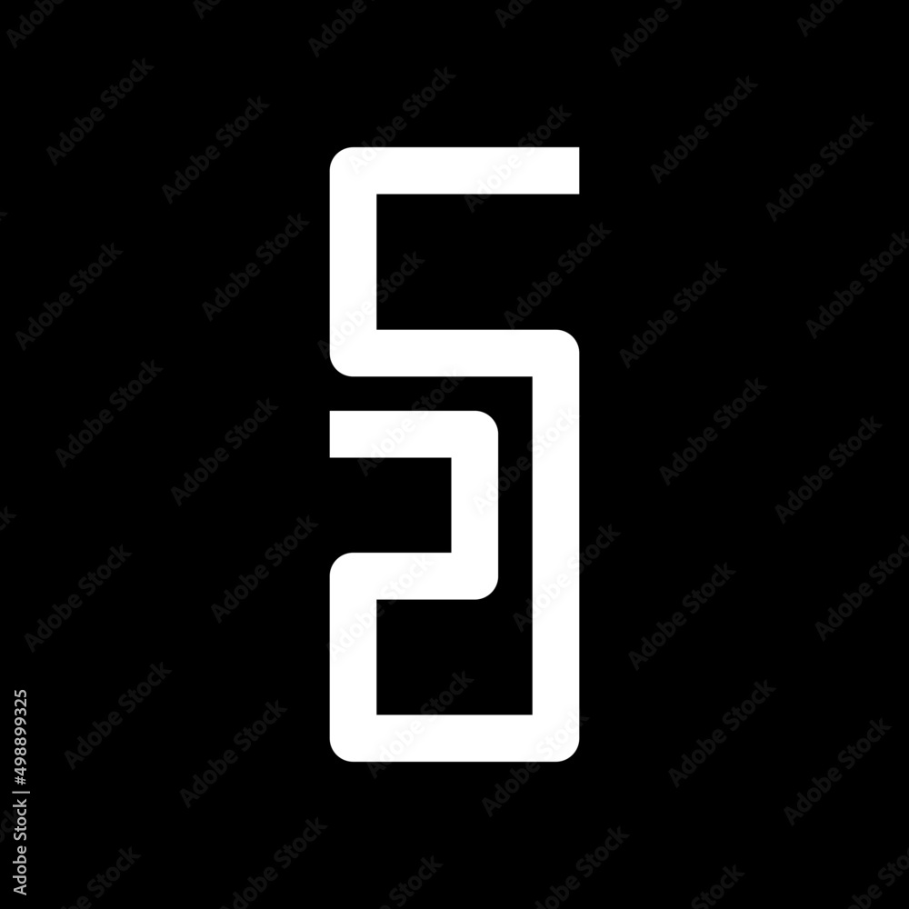 monogram 2 5 corporate logo design monogram 2 5 corporate logo design