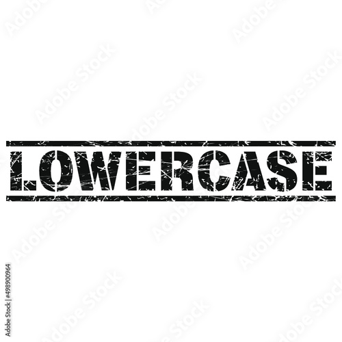 Lowercase