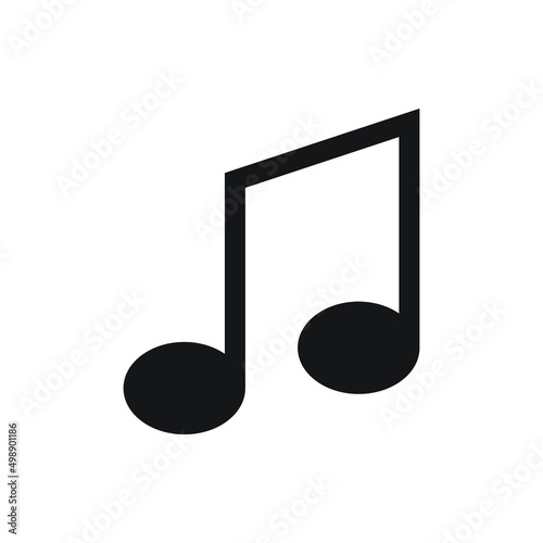 music icon for website, presentation