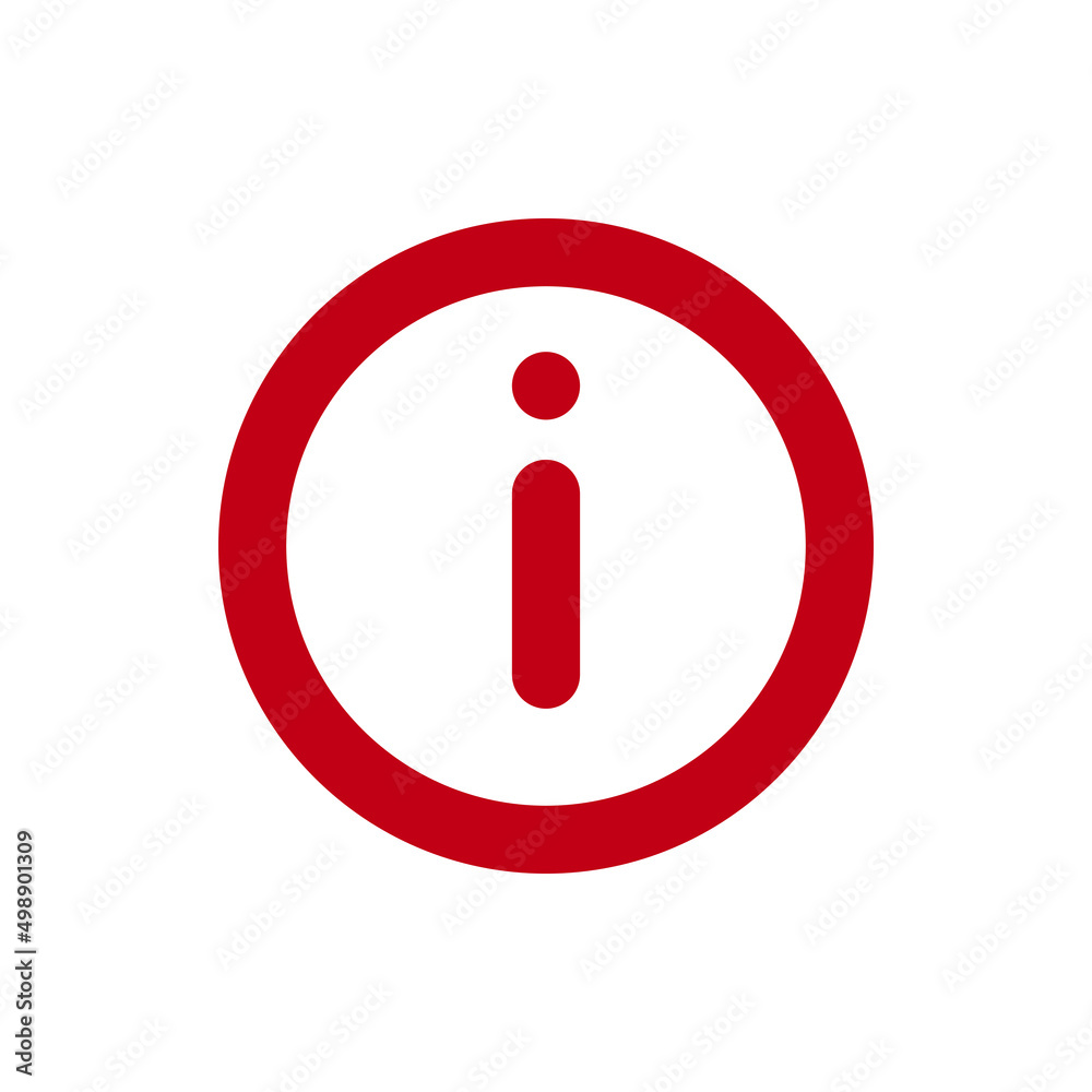 Info Button icon for website, symbol, presentation Info Button icon for website, symbol, presentation
