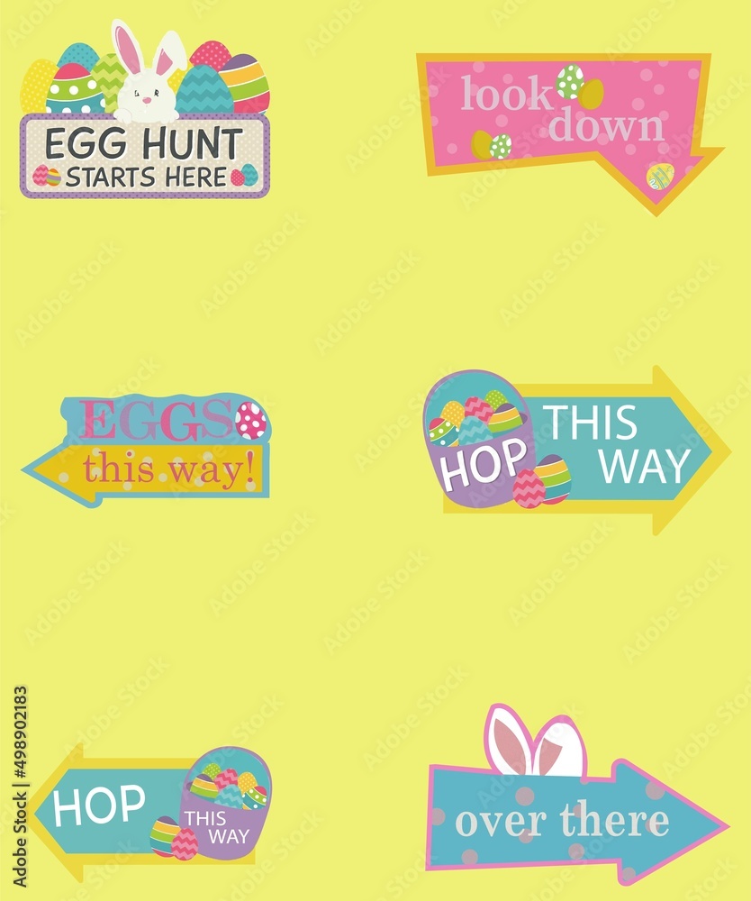Big Dot of Happiness Easter Egg Hunt - Easter Bunny Party Yard Sign with Stakes Big Dot of Happiness Easter Egg Hunt - Easter Bunny Party Yard Sign with Stakes