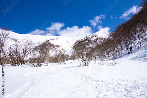冬山の景色（新潟県・平標山） © Nao
