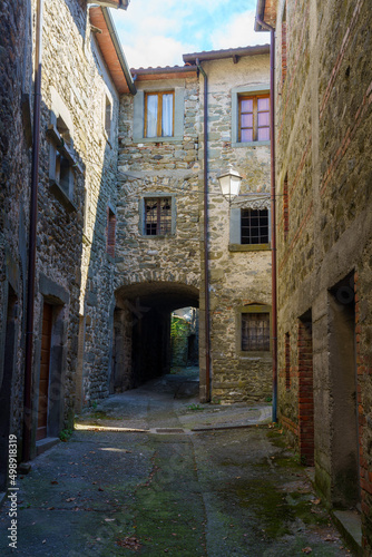 Fototapeta Naklejka Na Ścianę i Meble -  Casola in Lunigiana, historic town