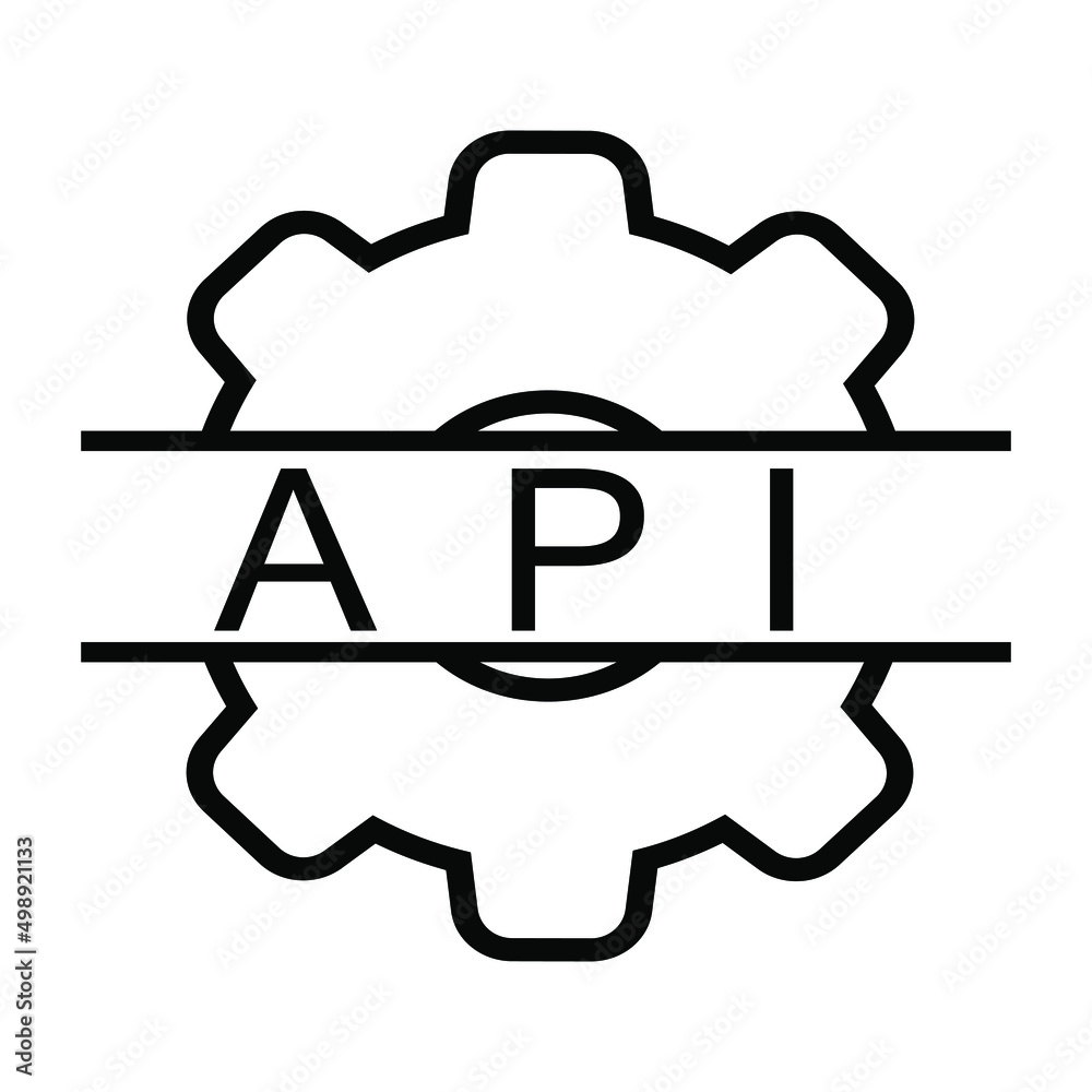 API vector icon. software integration illustration sign. application symbol. Cloud logo. development sign or logo. API vector icon. software integration illustration sign. application symbol. Cloud logo. development sign or logo.