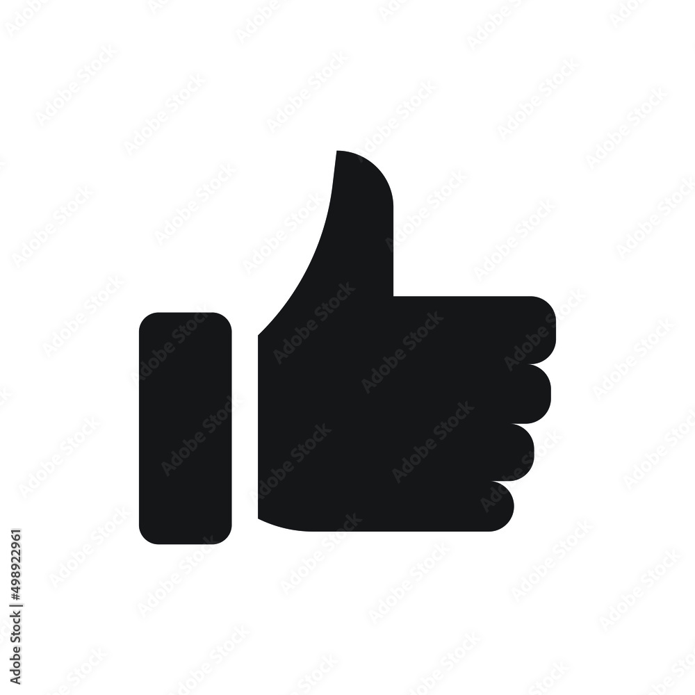 Like icon for website, presentation Like icon for website, presentation