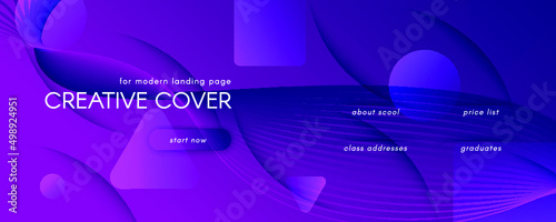 Fluid Background. 3d Flow Shape Movement. Color Geometric Poster. Curve Business Template. Violet Memphis Stripes. Futuristic Fluid Background. Abstract Texture. Vector Fluid Background.