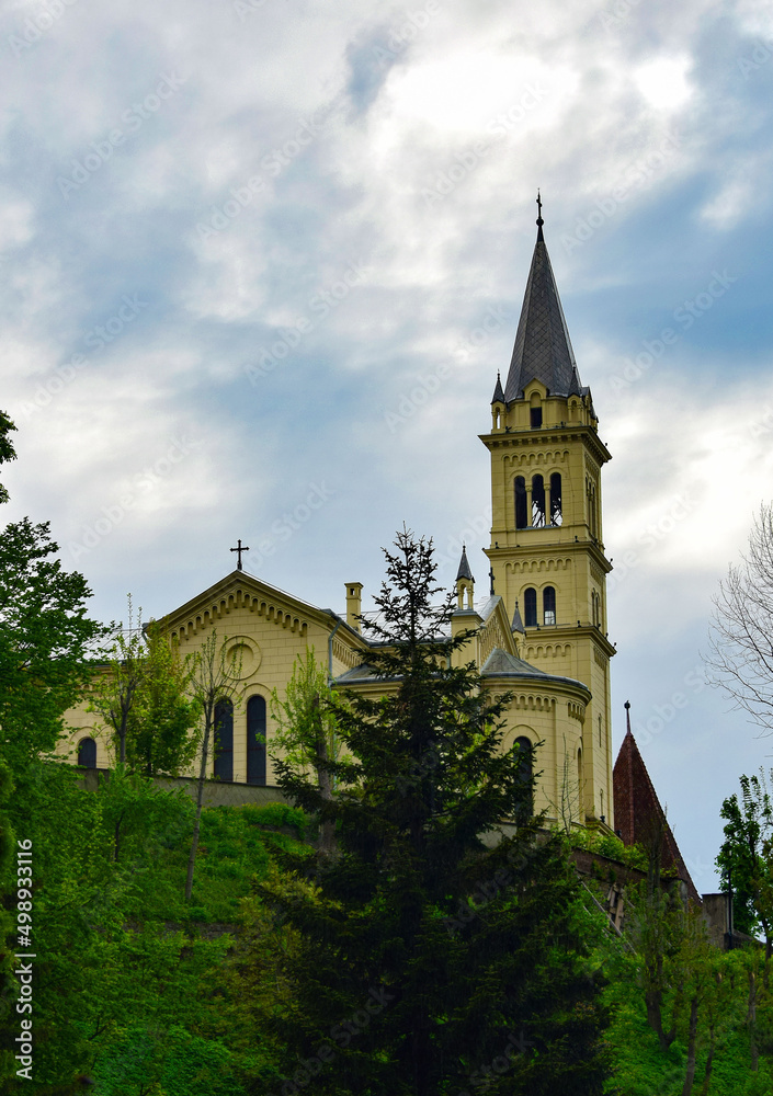 The Catholic Church in the city of Sighisoara 74 The Catholic Church in the city of Sighisoara 74