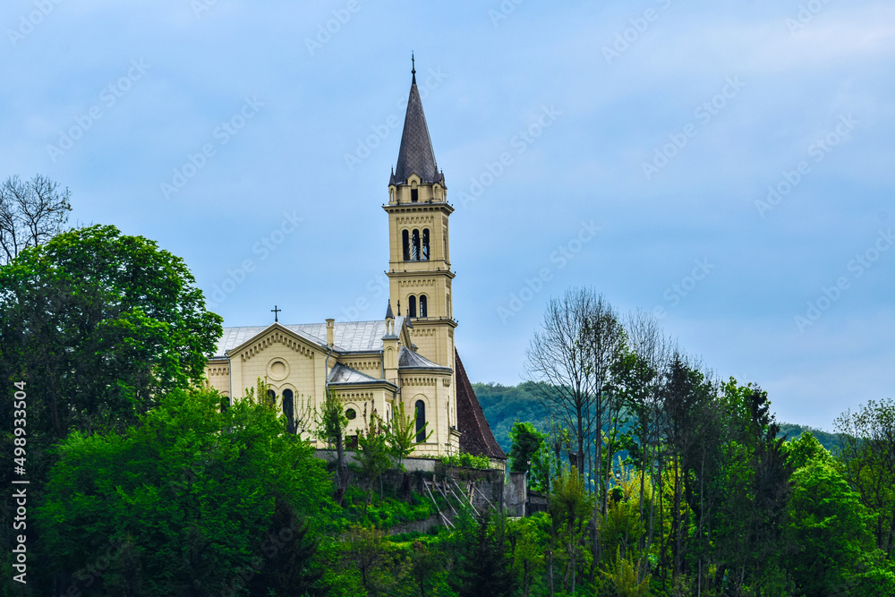 The Catholic Church in the city of Sighisoara 70