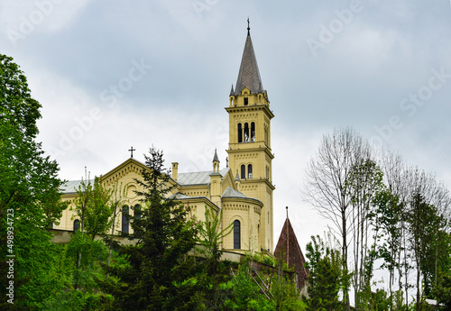 The Catholic Church in the city of Sighisoara 58