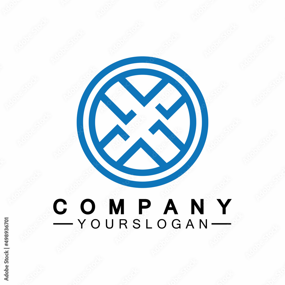 X Letter Logo Template vector icon illustration design X Letter Logo Template vector icon illustration design