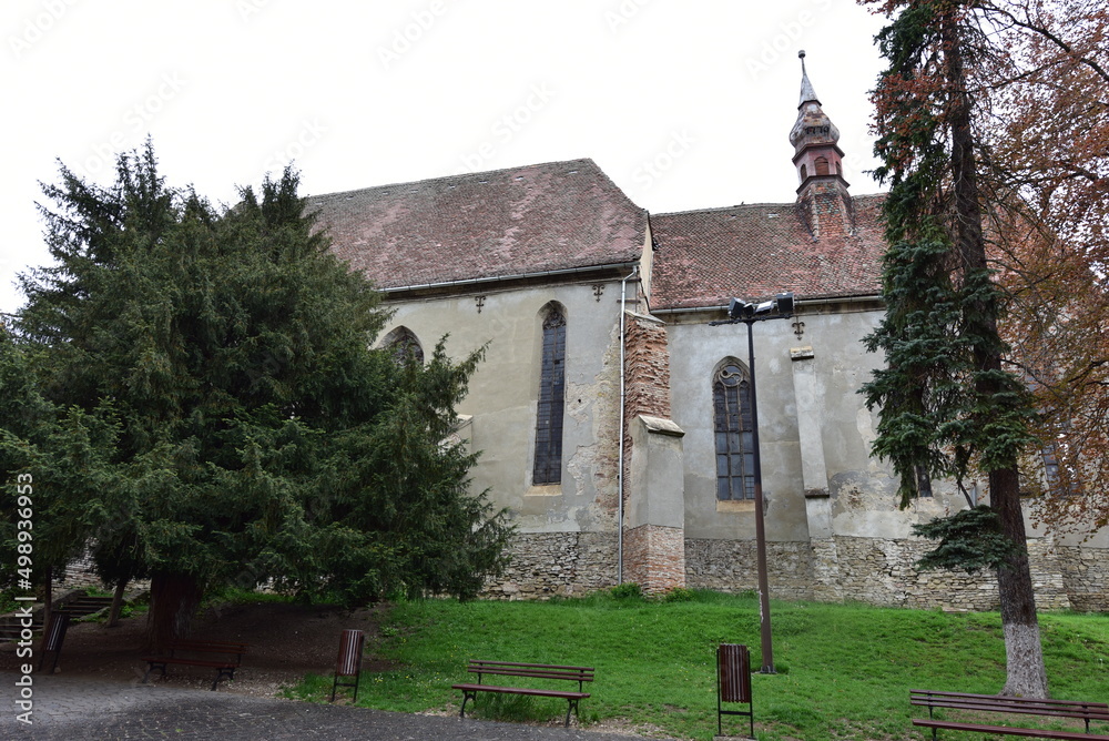 Naklejka premium The Catholic Church in the city of Sighisoara 44
