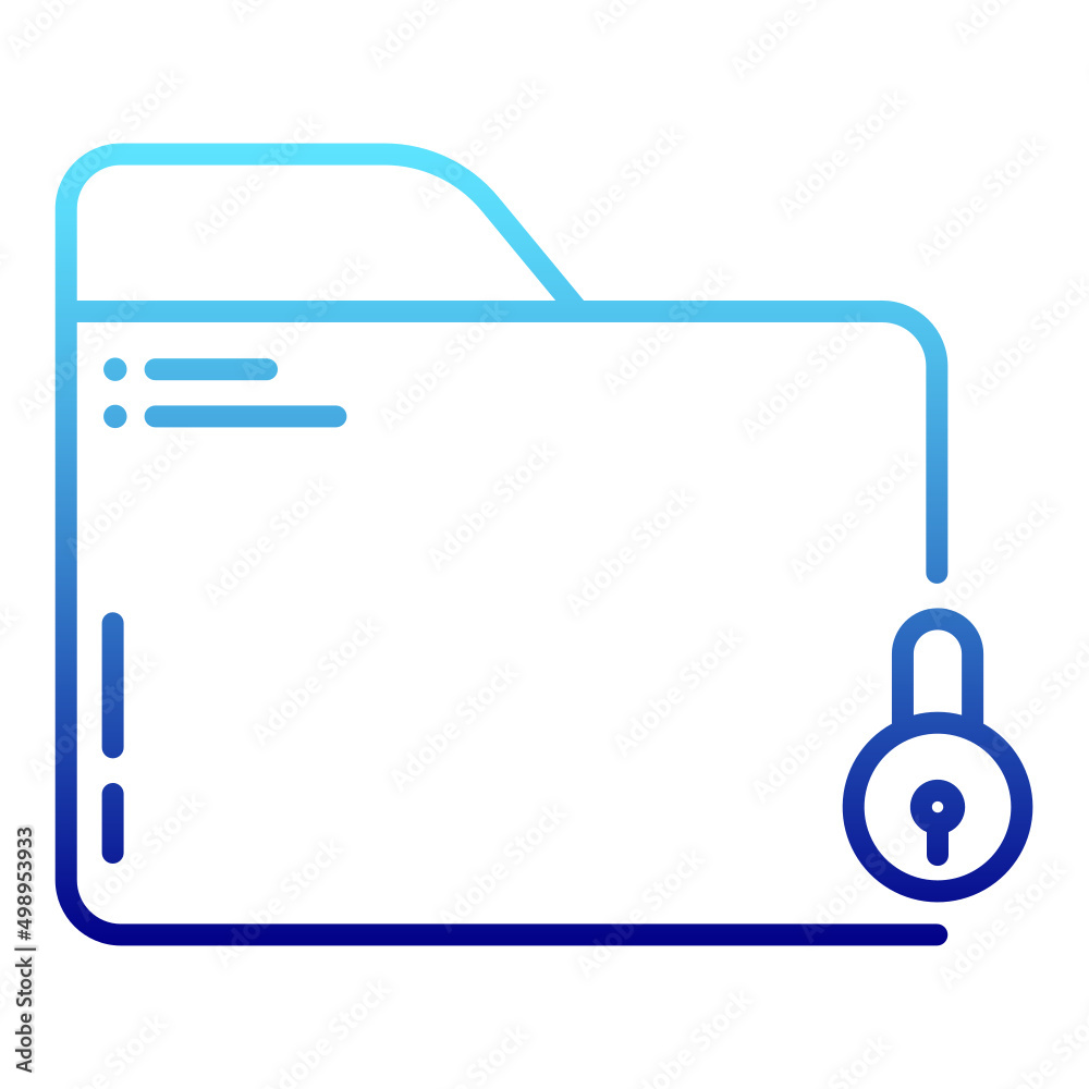 folder and padlock folder and padlock