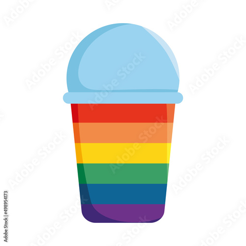 pride smoothie cup